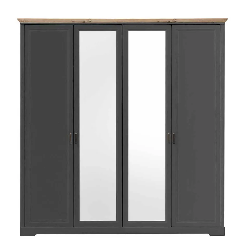 Pharao24 Kleiderschrank Trujano> Kleiderschränke|Schlafzimmerschränke