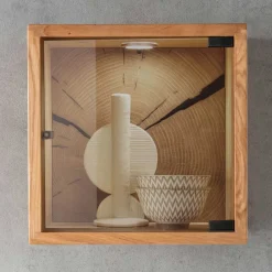 Pharao24 Kleine Hängevitrine Camilla> Wohnzimmervitrinen|Wandvitrinen