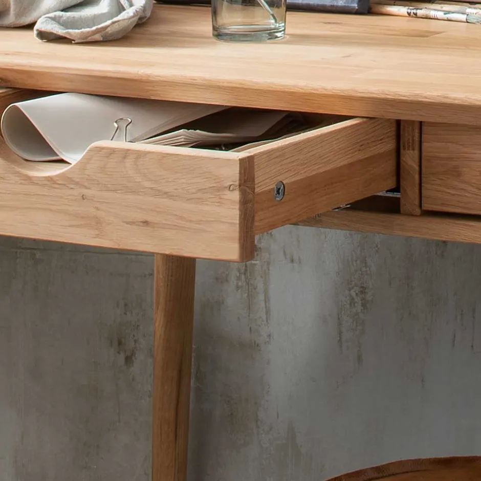 Pharao24 Kleiner Schreibtisch Jemja> Massivholztische|Computertische