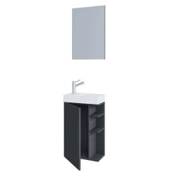 Pharao24 Kleines Badmöbel Set Dam> Badmöbel Sets