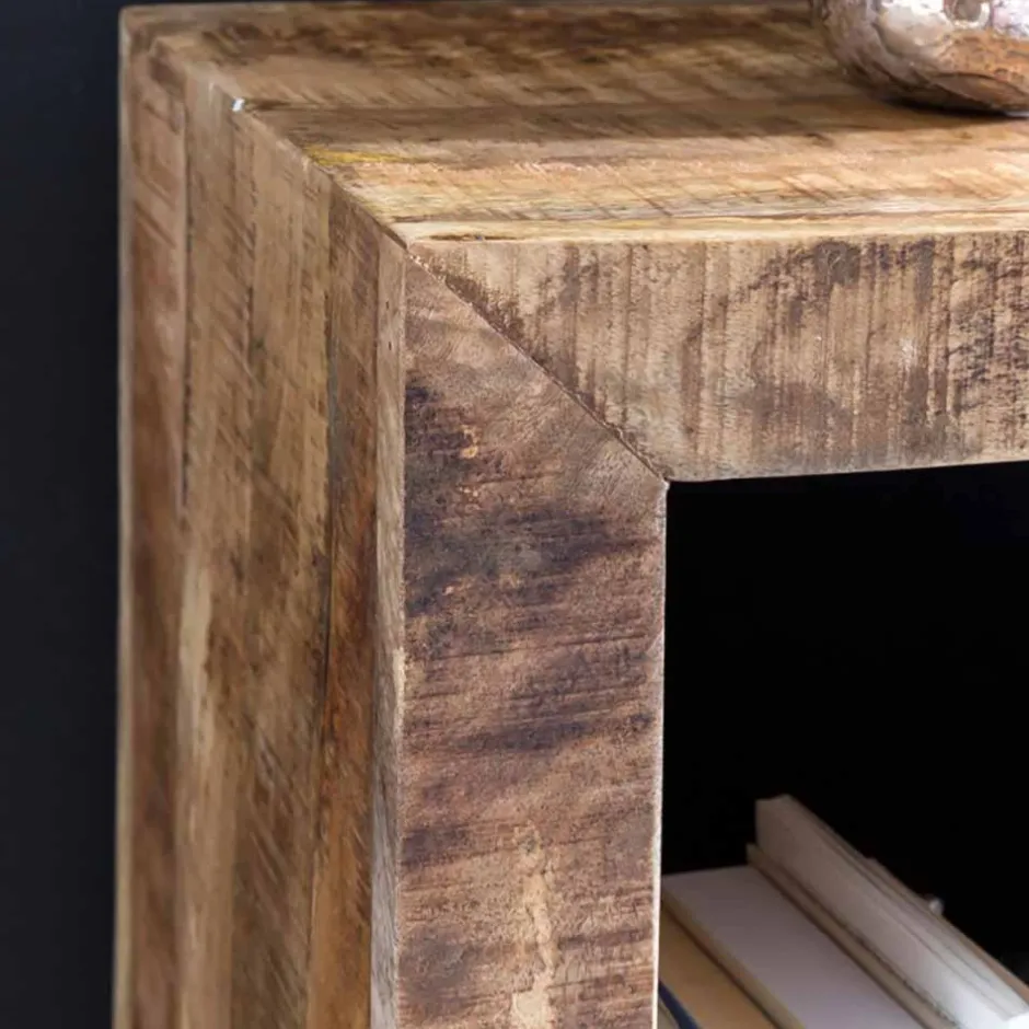 Pharao24 Kleines Bücherregal Cristons> Wohnzimmerregale|Massivholzregale