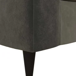 2 Sitzer Sofa*Pharao24 Kleines Sofa in Grau Rienas