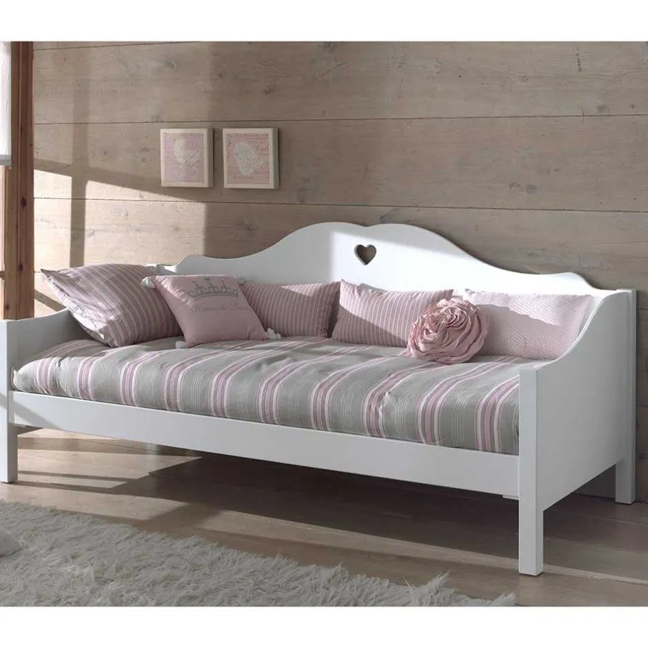 Kinderbetten|Kojenbetten*Pharao24 Kojenbett weiß lackiert Ciomore