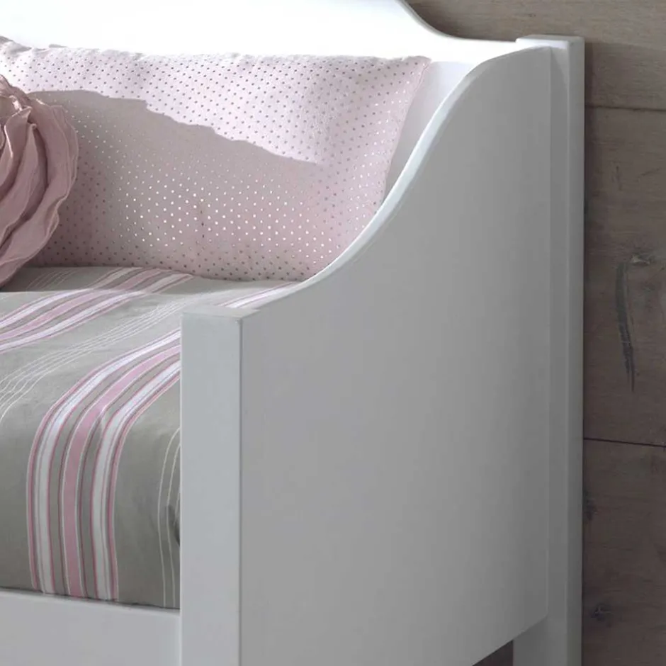 Kinderbetten|Kojenbetten*Pharao24 Kojenbett weiß lackiert Ciomore