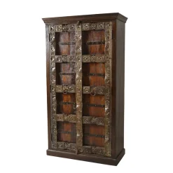 Pharao24 Kolonial Schrank Mysore> Wohnzimmervitrinen