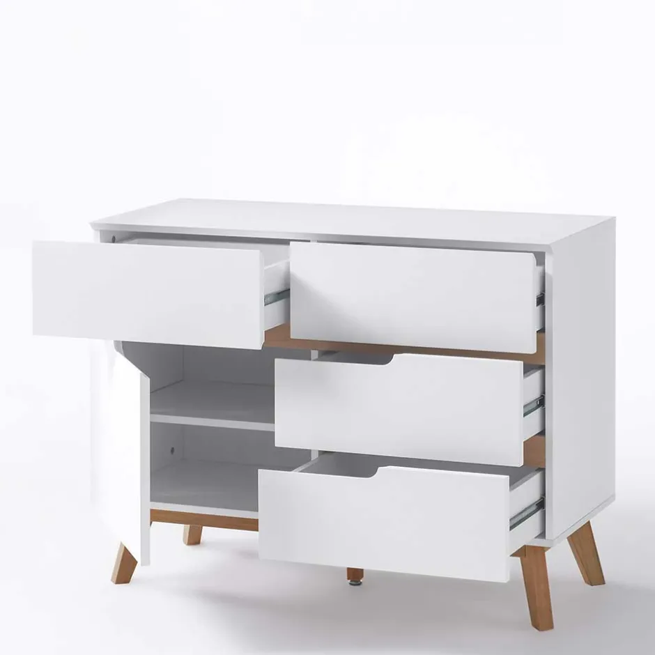 Pharao24 Kombikommode Therese> Küchenkommode|Wohnzimmerkommoden