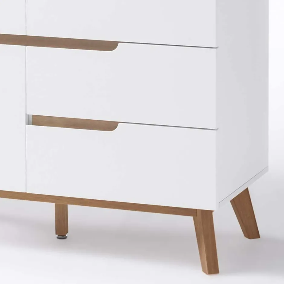 Pharao24 Kombikommode Therese> Küchenkommode|Wohnzimmerkommoden