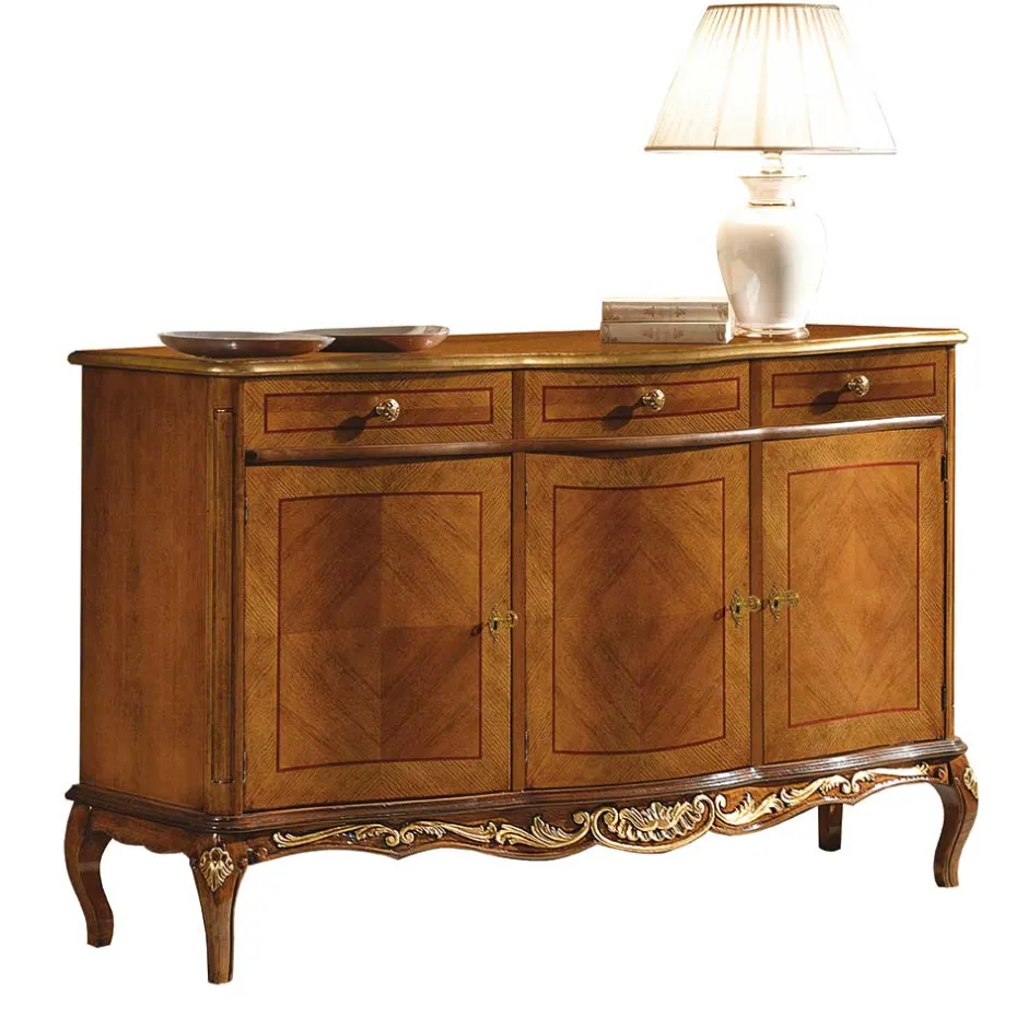 Massivholzmöbel|Wohnzimmerkommoden*Pharao24 Kommode Asvilos