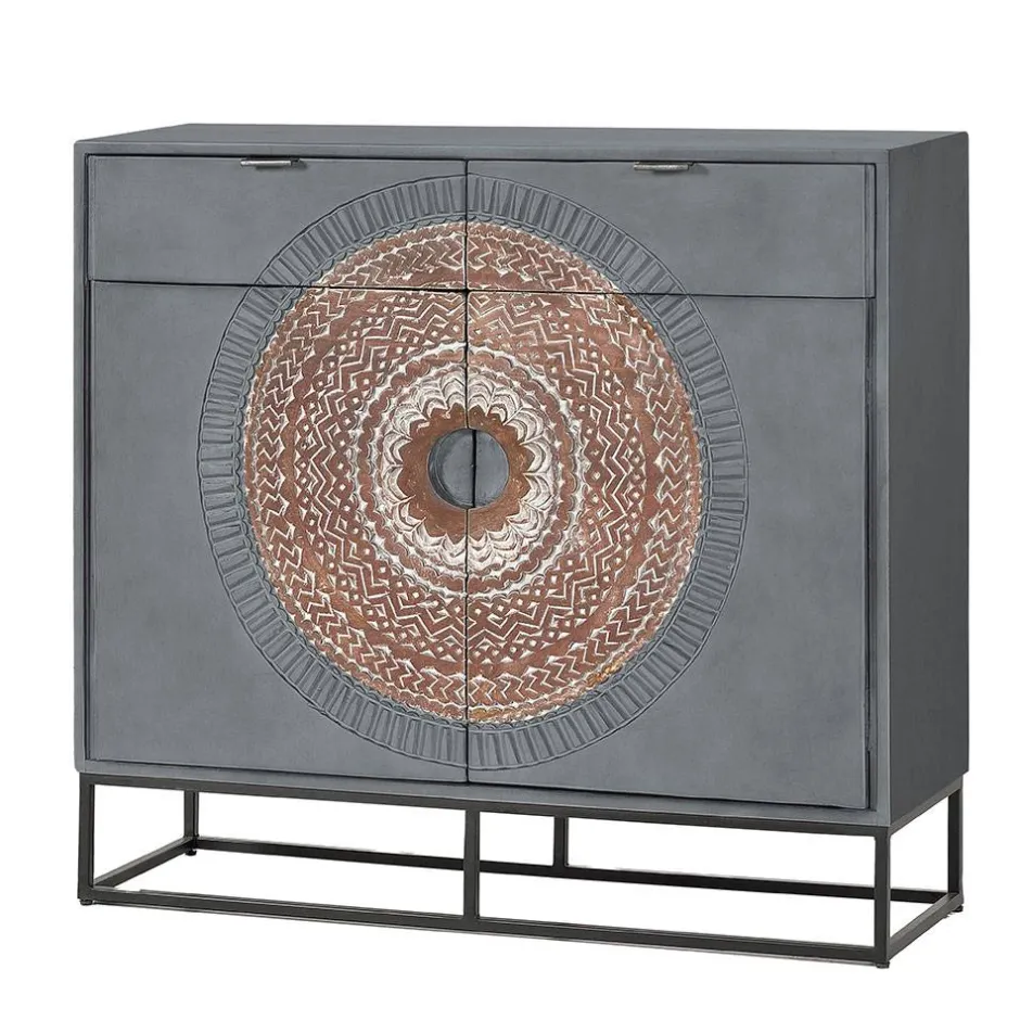 Pharao24 Kommode Binia> Massivholzmöbel|Küchenkommode