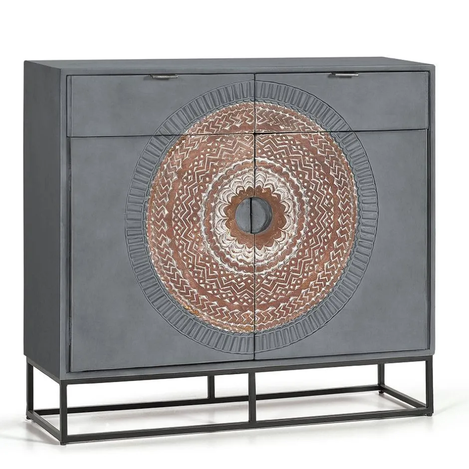 Pharao24 Kommode Binia> Massivholzmöbel|Küchenkommode