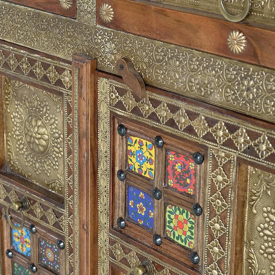 Pharao24 Kommode Carim> Massivholzmöbel|Küchenkommode