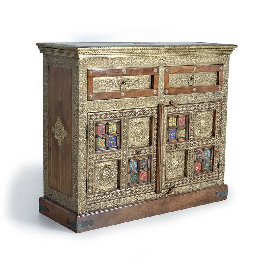 Pharao24 Kommode Carim> Massivholzmöbel|Küchenkommode