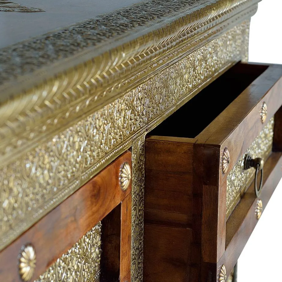 Pharao24 Kommode Carim> Massivholzmöbel|Küchenkommode