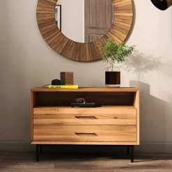 Küchenkommode|Wohnzimmerkommoden*Pharao24 Kommode Echtholz Yalley