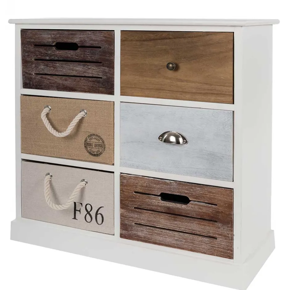 Pharao24 Kommode Holz Bahma> Massivholz Kommoden|Flurkommoden