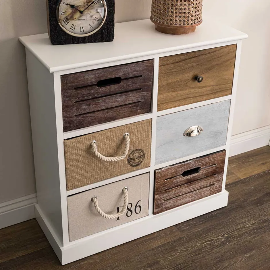 Pharao24 Kommode Holz Bahma> Massivholz Kommoden|Flurkommoden