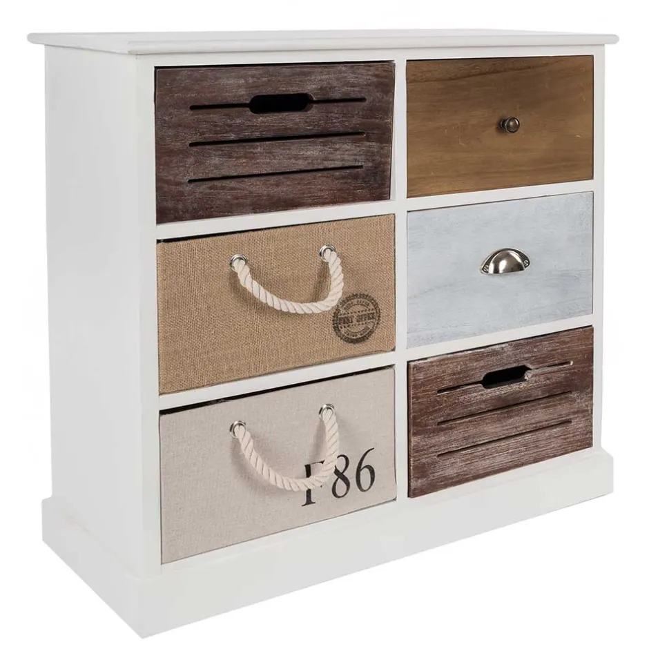 Pharao24 Kommode Holz Bahma> Massivholz Kommoden|Flurkommoden