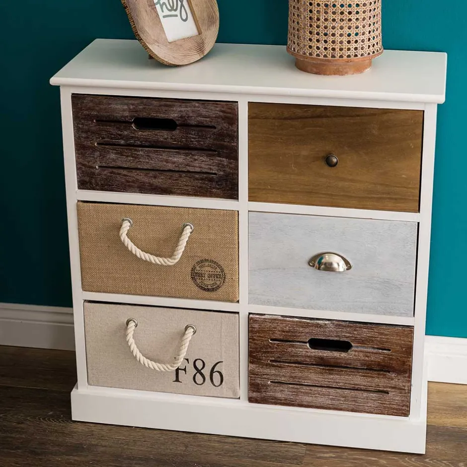 Pharao24 Kommode Holz Bahma> Massivholz Kommoden|Flurkommoden