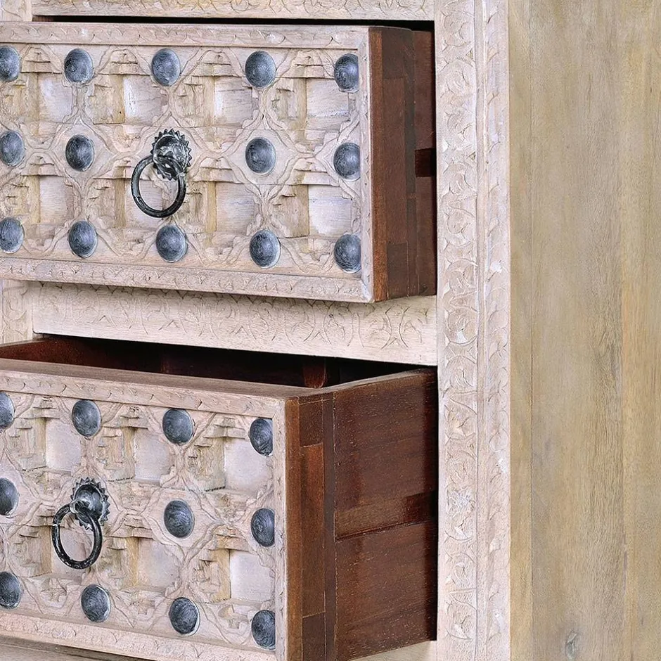 Pharao24 Kommode Holz Emra> Massivholz Kommoden|Flurkommoden