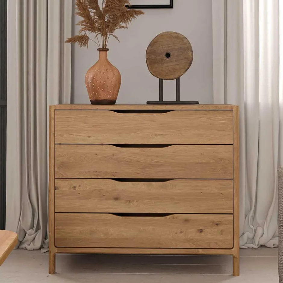 Schlafzimmerkommoden|Schubkastenkommoden*Pharao24 Kommode Holz Koropi