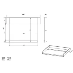Kinderkommoden*Pharao24 Kommode Kinderzimmer Calla