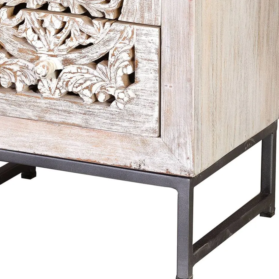 Pharao24 Kommode Massivholz Annatto> Hochkommoden|Telefonschränke