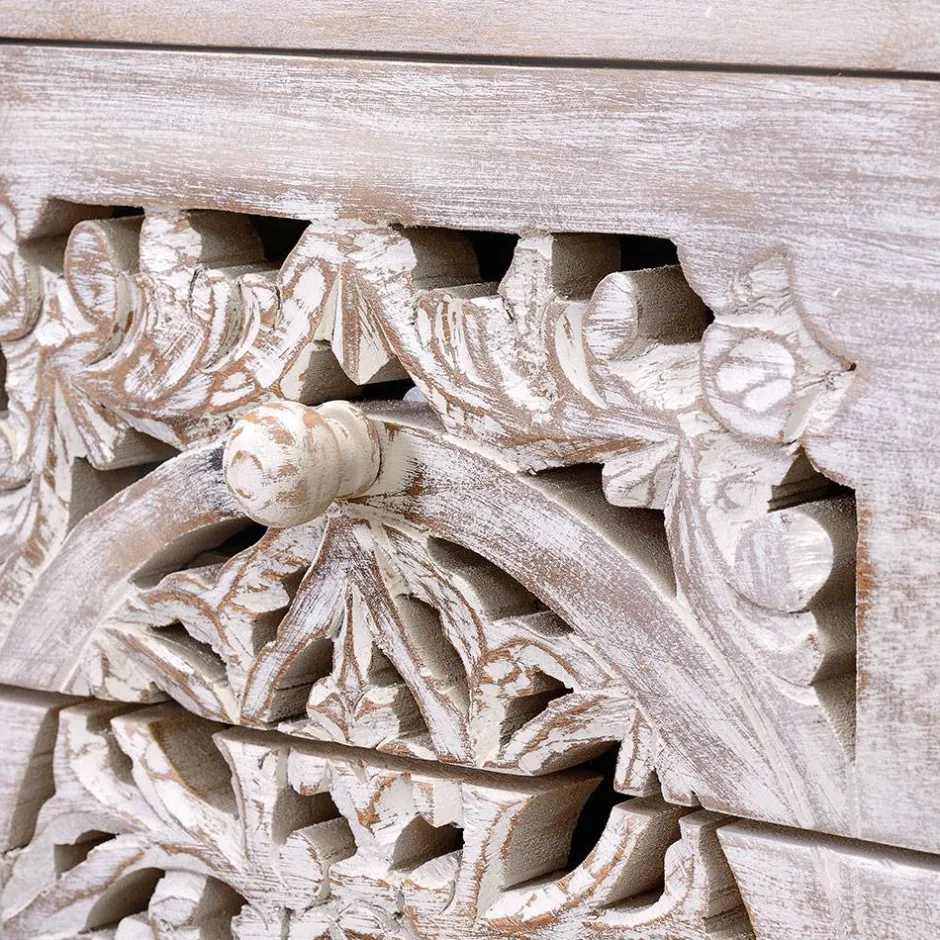 Pharao24 Kommode Massivholz Annatto> Hochkommoden|Telefonschränke