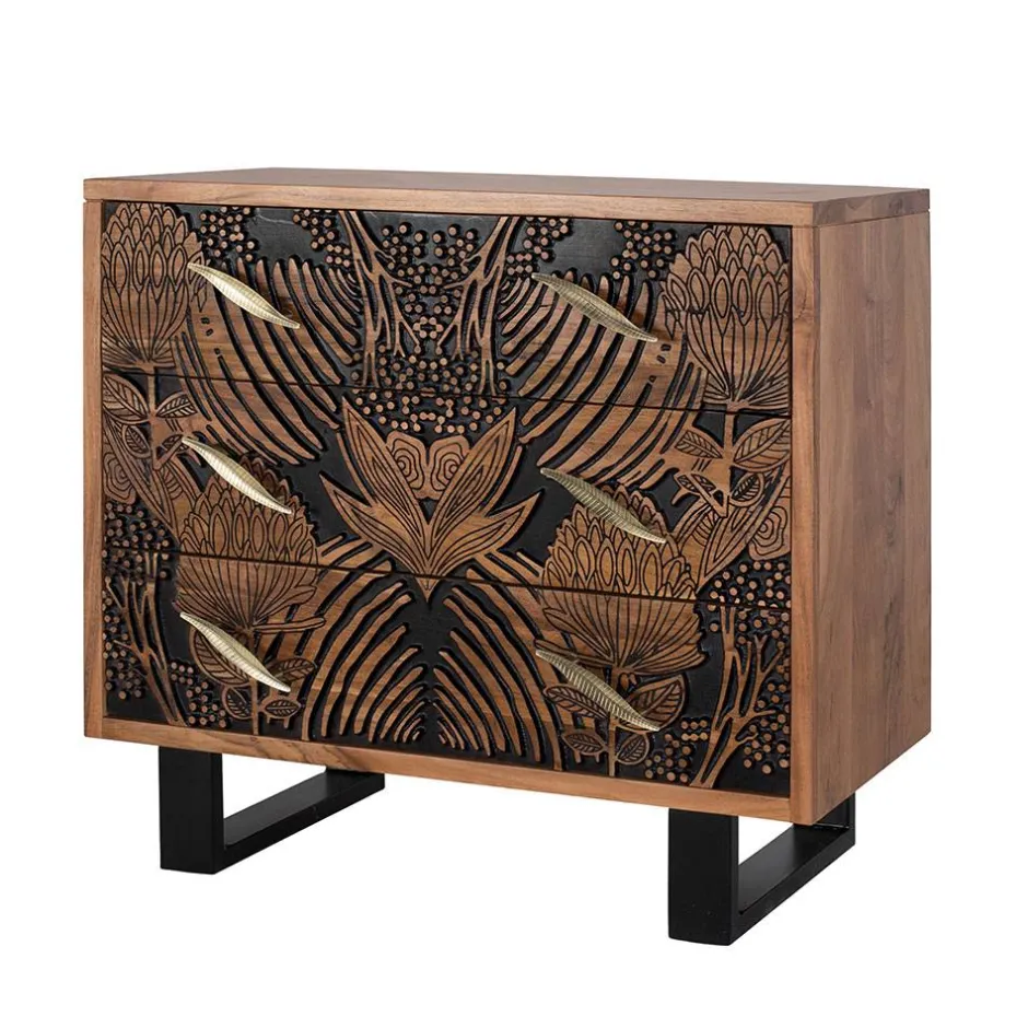 Pharao24 Kommode Massivholz Borgas> Schlafzimmerkommoden