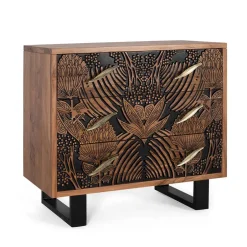 Pharao24 Kommode Massivholz Borgas> Schlafzimmerkommoden