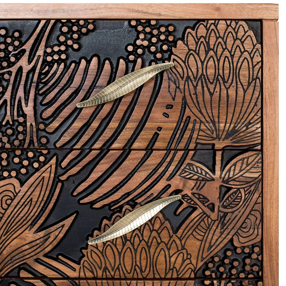 Pharao24 Kommode Massivholz Borgas> Schlafzimmerkommoden