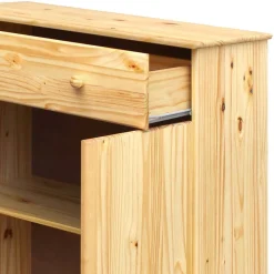 Hochkommoden|Vertiko*Pharao24 Kommode Massivholz Tine