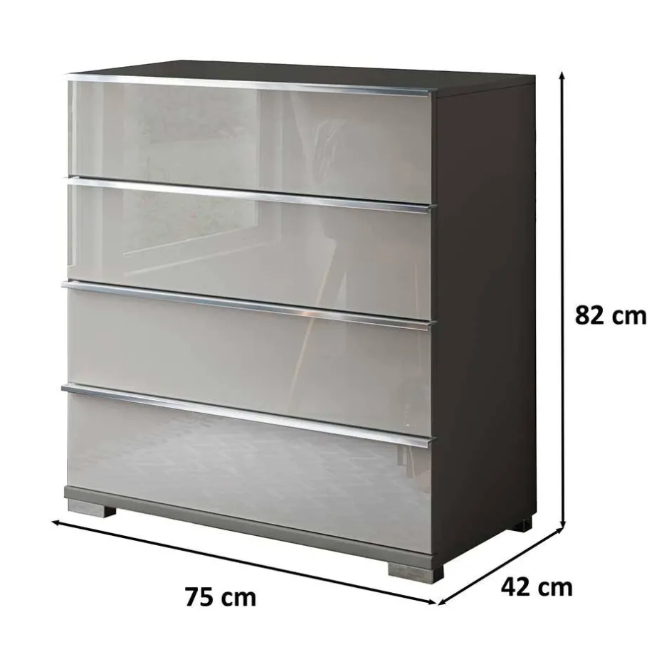 Pharao24 Kommode Sanctos> Schlafzimmerkommoden|Schubkastenkommoden