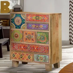 Massivholz Kommoden|Schlafzimmerkommoden*Pharao24 Kommode Sarados