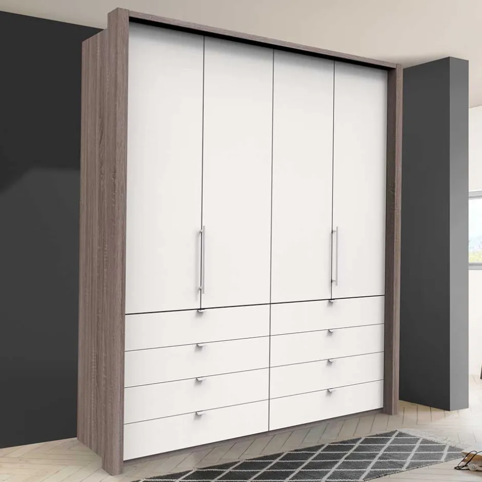 Pharao24 Kompakt Kleiderschrank Rarian> Kleiderschränke|Schlafzimmerschränke