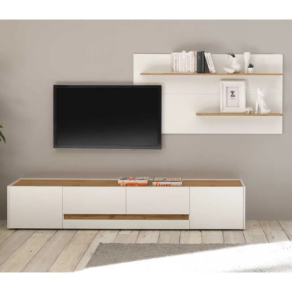 Pharao24 Kompakte Wohnwand Rascian> Moderne Wohnwände