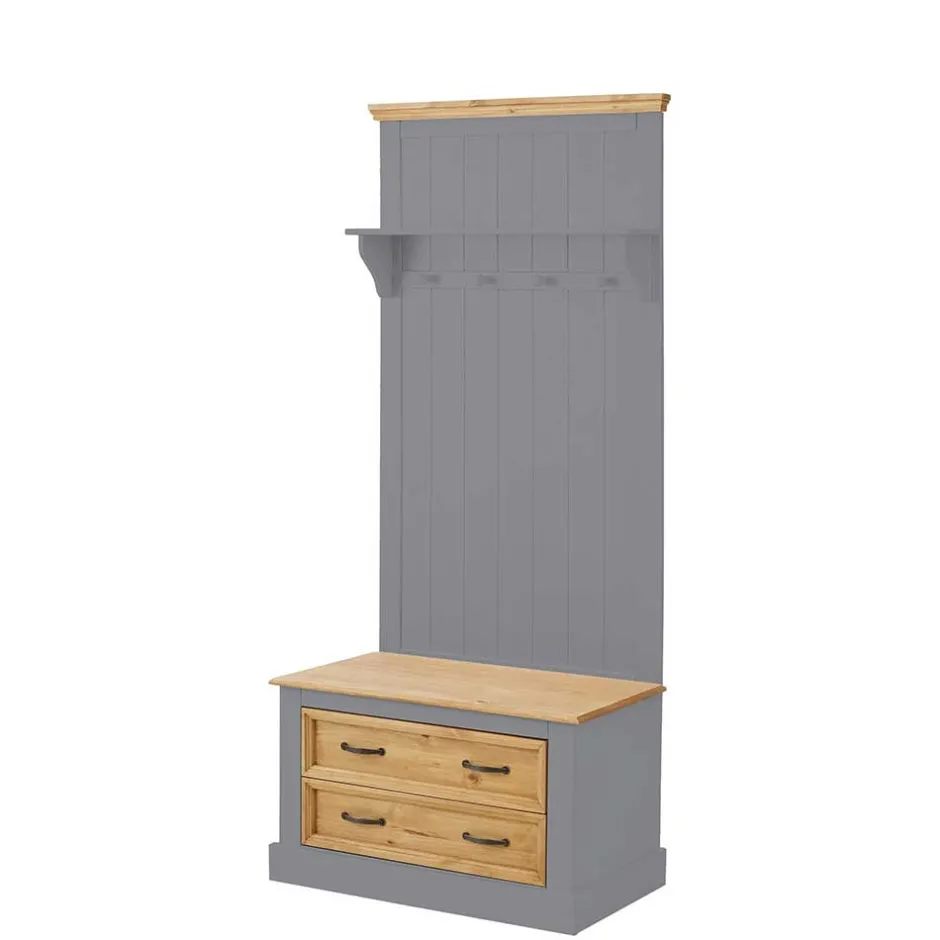 Garderoben Paneele|Wandgarderoben*Pharao24 Kompaktgarderobe Indroscana