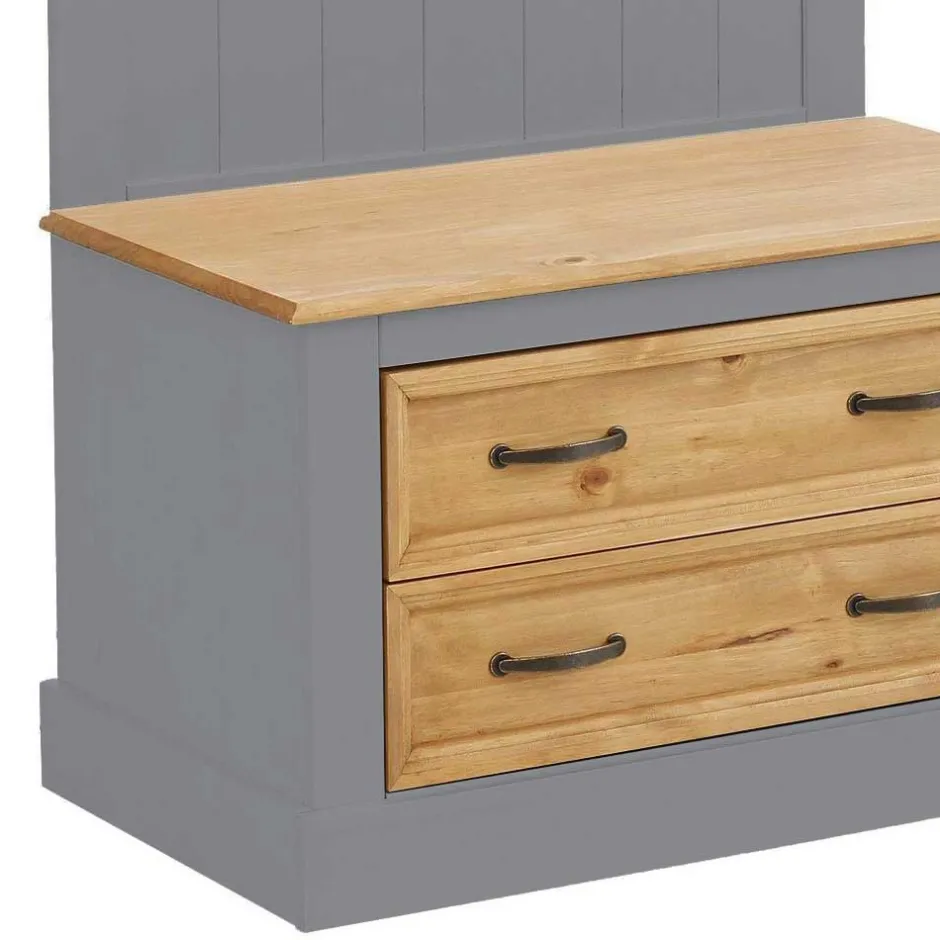 Garderoben Paneele|Wandgarderoben*Pharao24 Kompaktgarderobe Indroscana