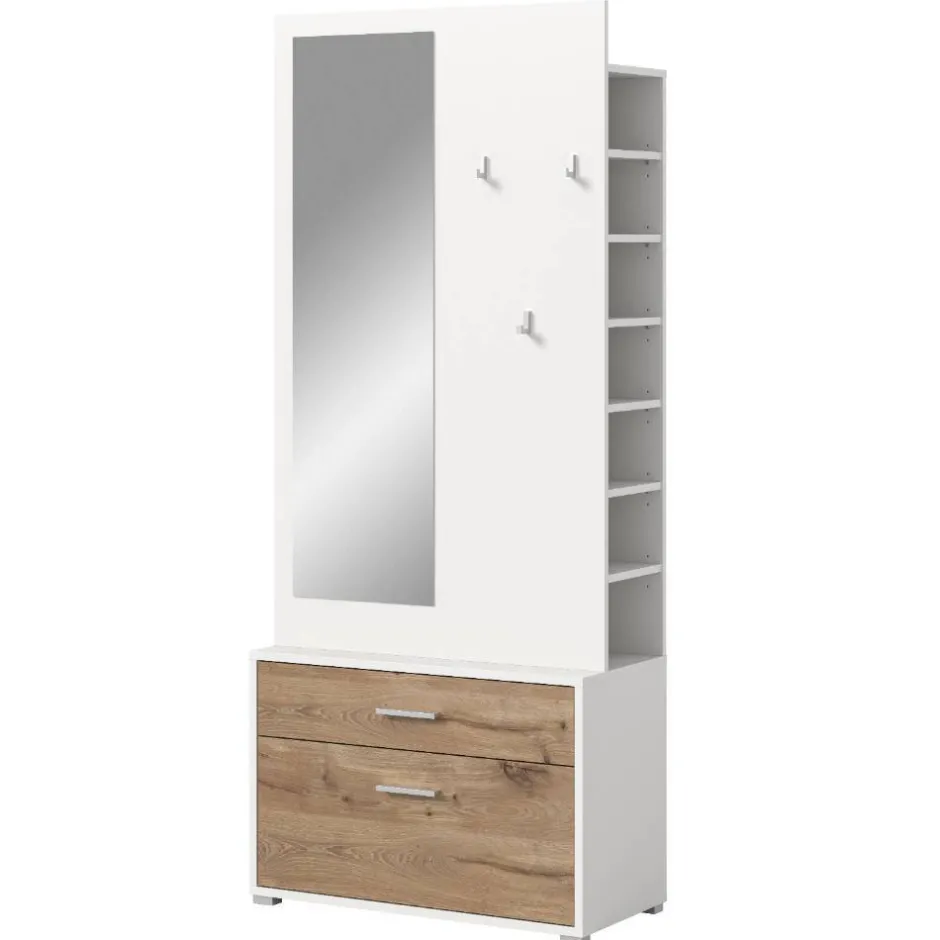 Kleiderständer*Pharao24 Kompaktgarderobe Oyal