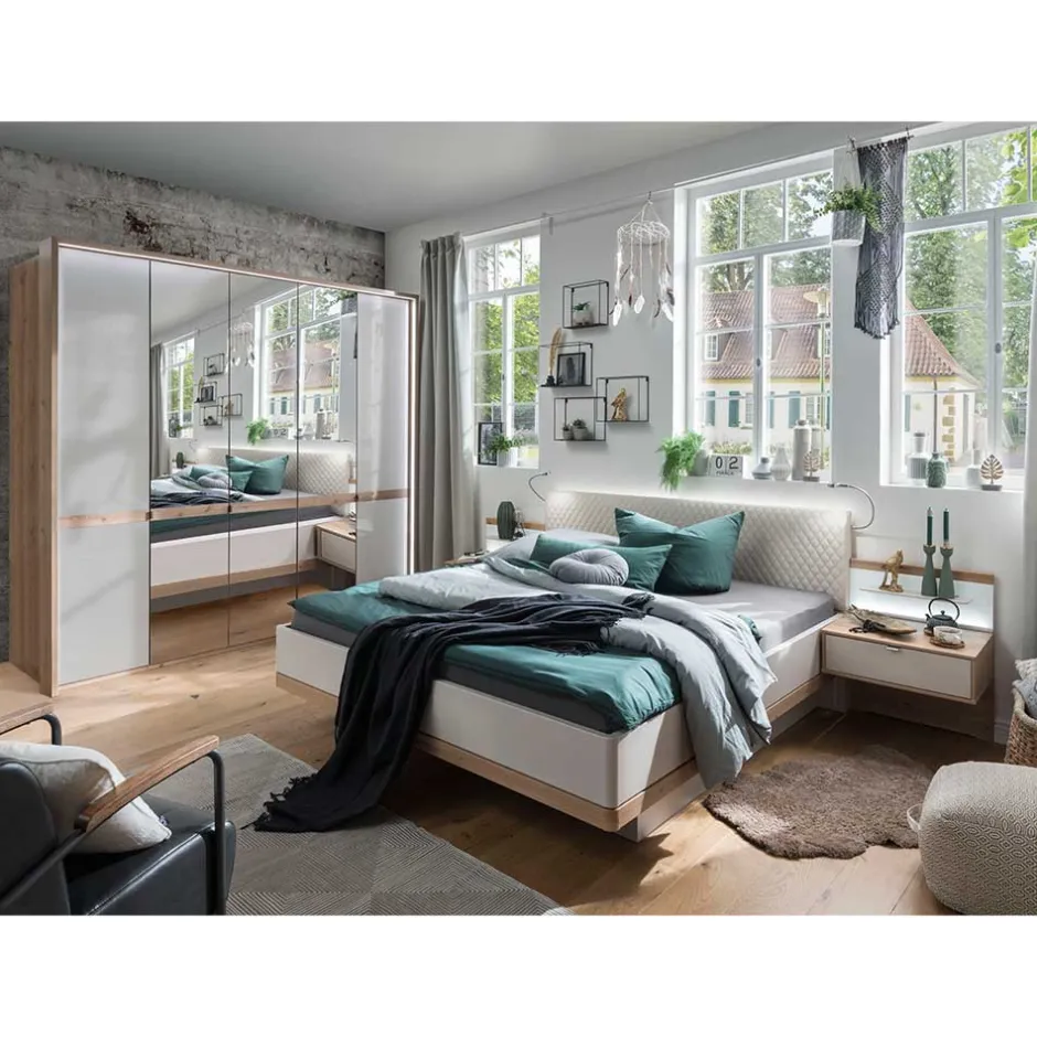 Schlafzimmer Sets*Pharao24 Komplettschlafzimmer Privira