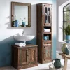 Badmöbel Sets*Pharao24 Komplettset Woodstock