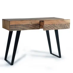 Wohnzimmertisch|Massivholztische*Pharao24 Konsolentisch Constantin