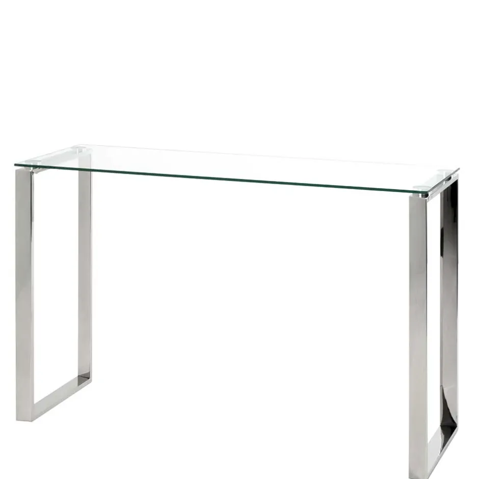 Pharao24 Konsolentisch Dorota> Wohnzimmertisch|Glastische