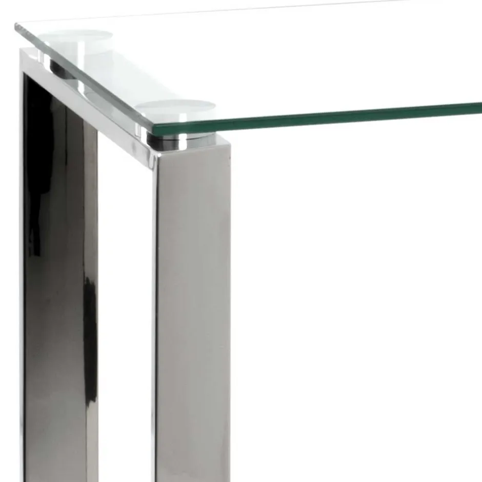 Pharao24 Konsolentisch Dorota> Wohnzimmertisch|Glastische