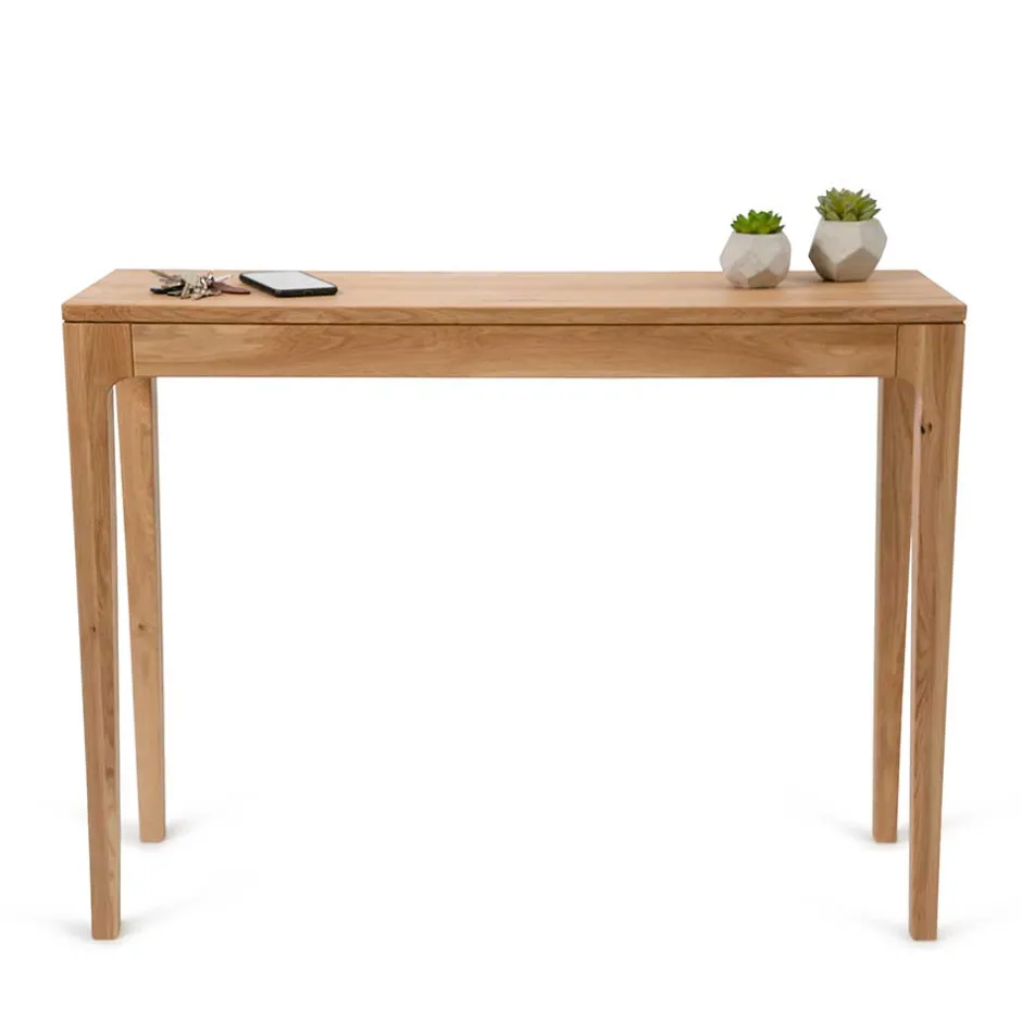 Pharao24 Konsolentisch massiv Salmasion> Massivholztische|Telefontische