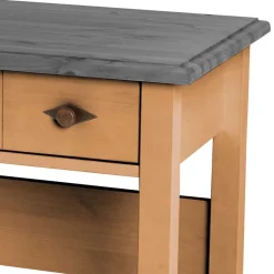 Schreibtische|Computertische*Pharao24 Konsolentisch mit Schubladen Viaduca