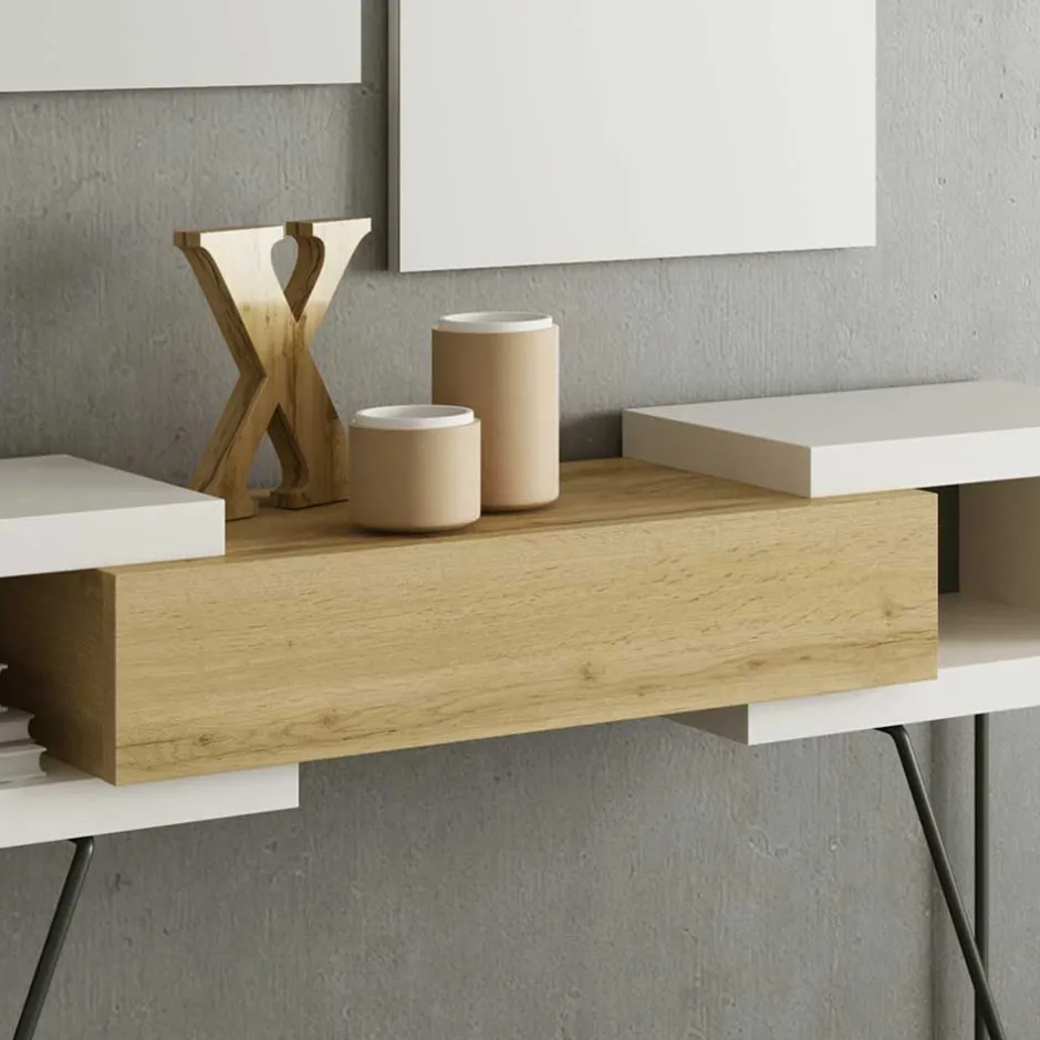 Garderobensets*Pharao24 Konsolentisch und Spiegel Fono