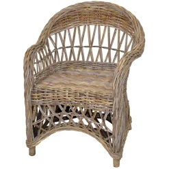 Wohnzimmer Sessel*Pharao24 Korbsessel Tignum