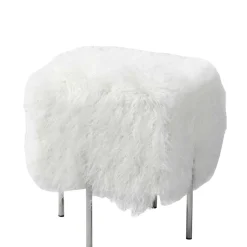 Sitzhocker*Pharao24 Kunstfell Hocker Defano