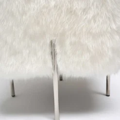 Sitzhocker*Pharao24 Kunstfell Hocker Defano