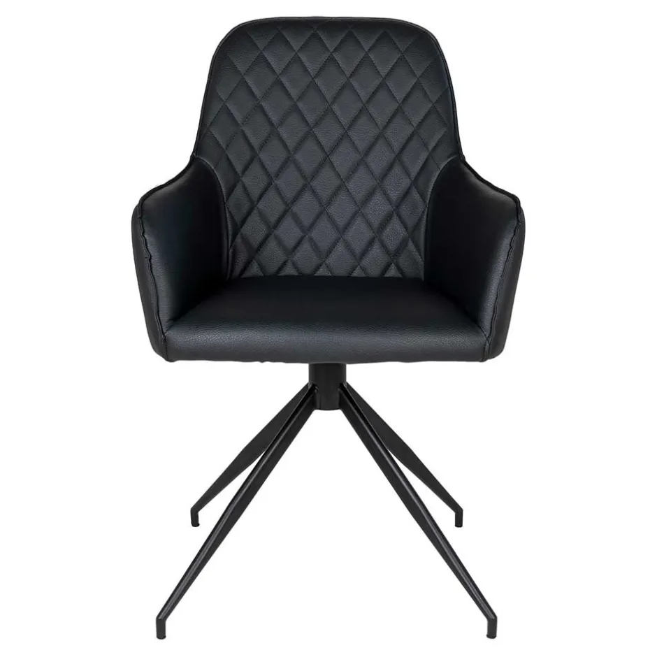 Esszimmersessel|Lederstühle*Pharao24 Kunstleder Armlehnstuhl Sybilla